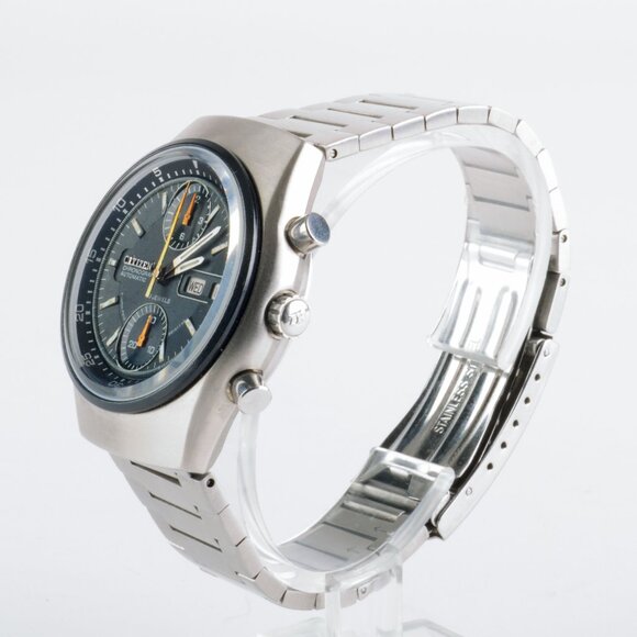 Citizen 67-9119 Spider Flyback 1970s Chronograph in NEW NOS Case EXCELLENT!!!!!! - Picture 4 of 12